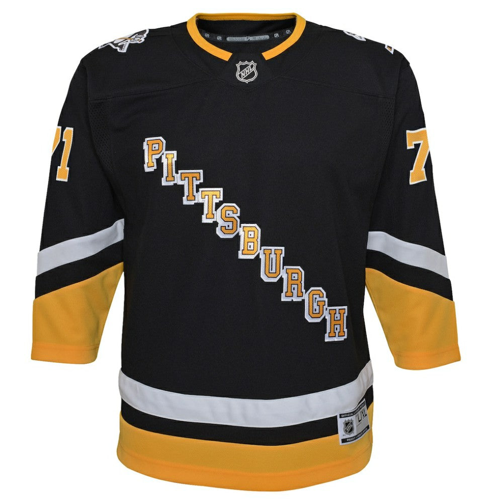 Evgeni Malkin Pittsburgh Penguins Youth 2021/22 Alternate Premier Player Jersey - Black | US 4331271