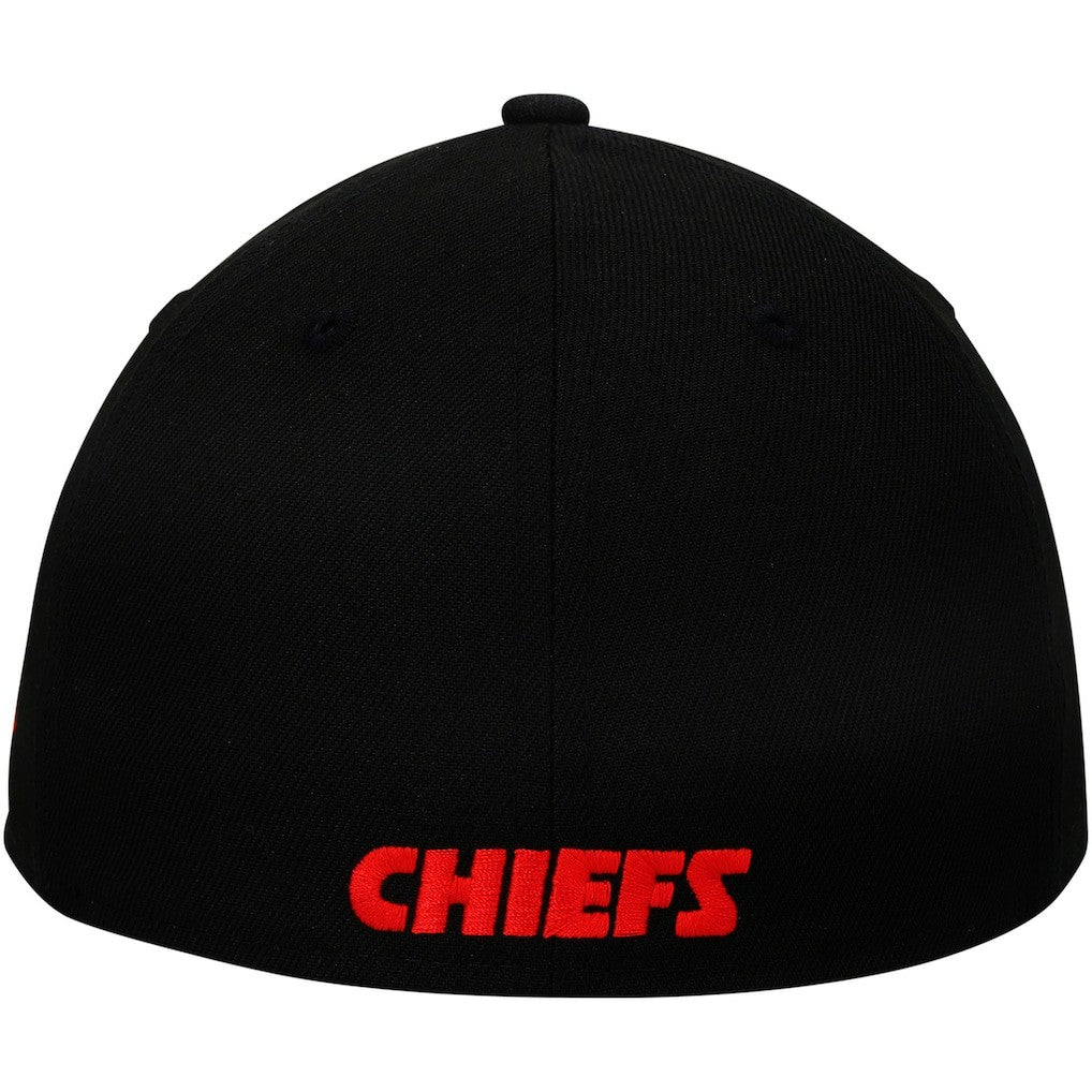 Kansas City Chiefs New Era Omaha Low Profile 59FIFTY Fitted Hat - Black Hats