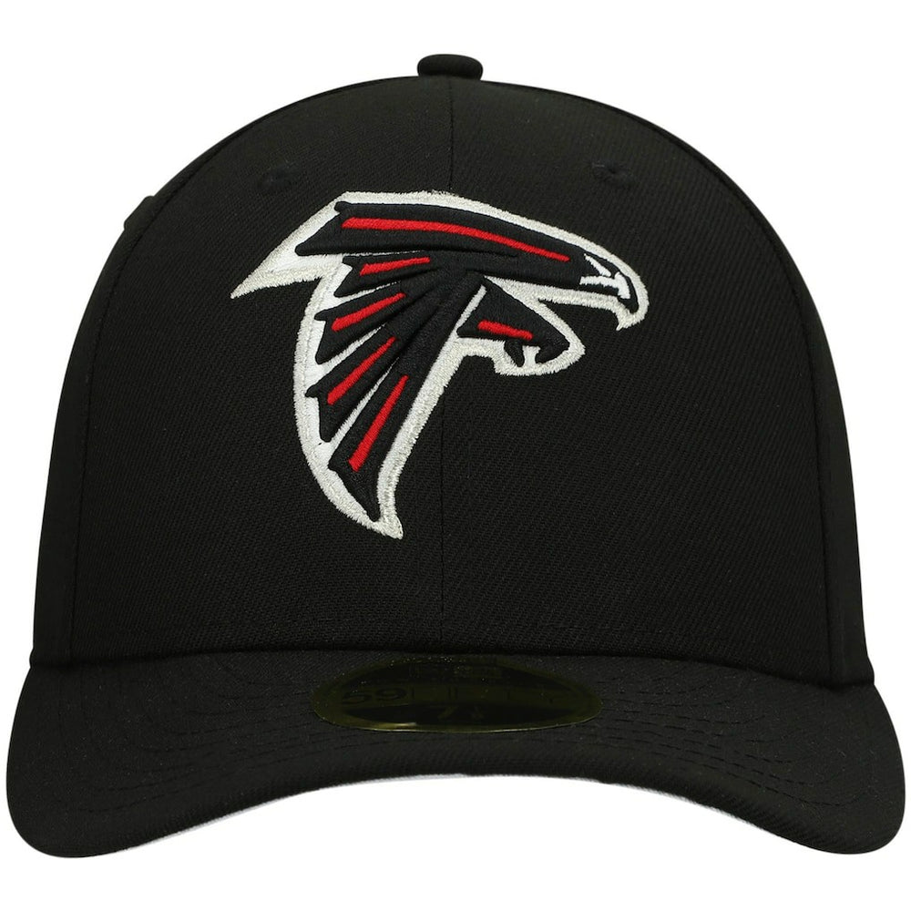 Atlanta Falcons New Era Omaha Low Profile 59FIFTY Fitted Hat - Black Hats