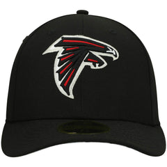 Atlanta Falcons New Era Omaha Low Profile 59FIFTY Fitted Hat - Black Hats