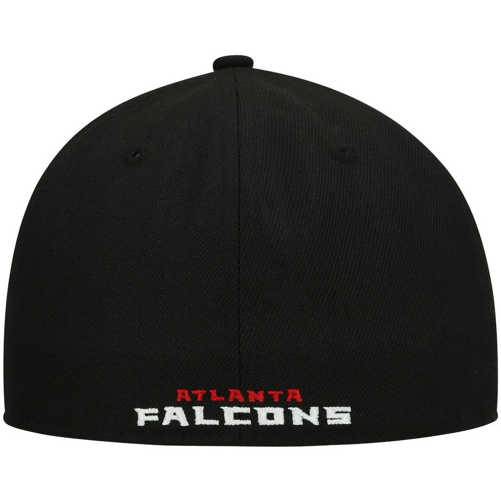 Atlanta Falcons New Era Omaha Low Profile 59FIFTY Fitted Hat - Black Hats