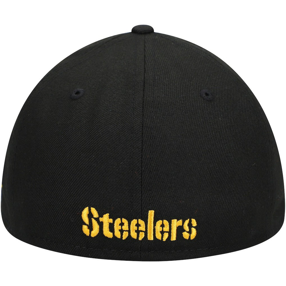 Pittsburgh Steelers New Era Omaha Low Profile 59FIFTY Fitted Hat - Black Hats