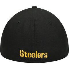 Pittsburgh Steelers New Era Omaha Low Profile 59FIFTY Fitted Hat - Black Hats