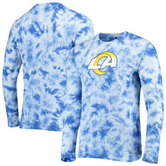 Los Angeles Rams New Era Tie-Dye Long Sleeve T-Shirt - Royal T-shirts