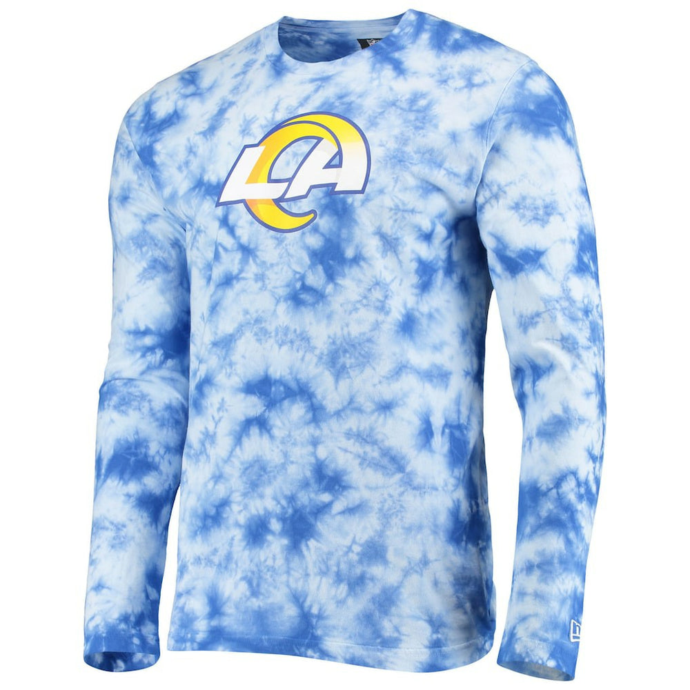 Los Angeles Rams New Era Tie-Dye Long Sleeve T-Shirt - Royal T-shirts