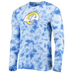 Los Angeles Rams New Era Tie-Dye Long Sleeve T-Shirt - Royal T-shirts