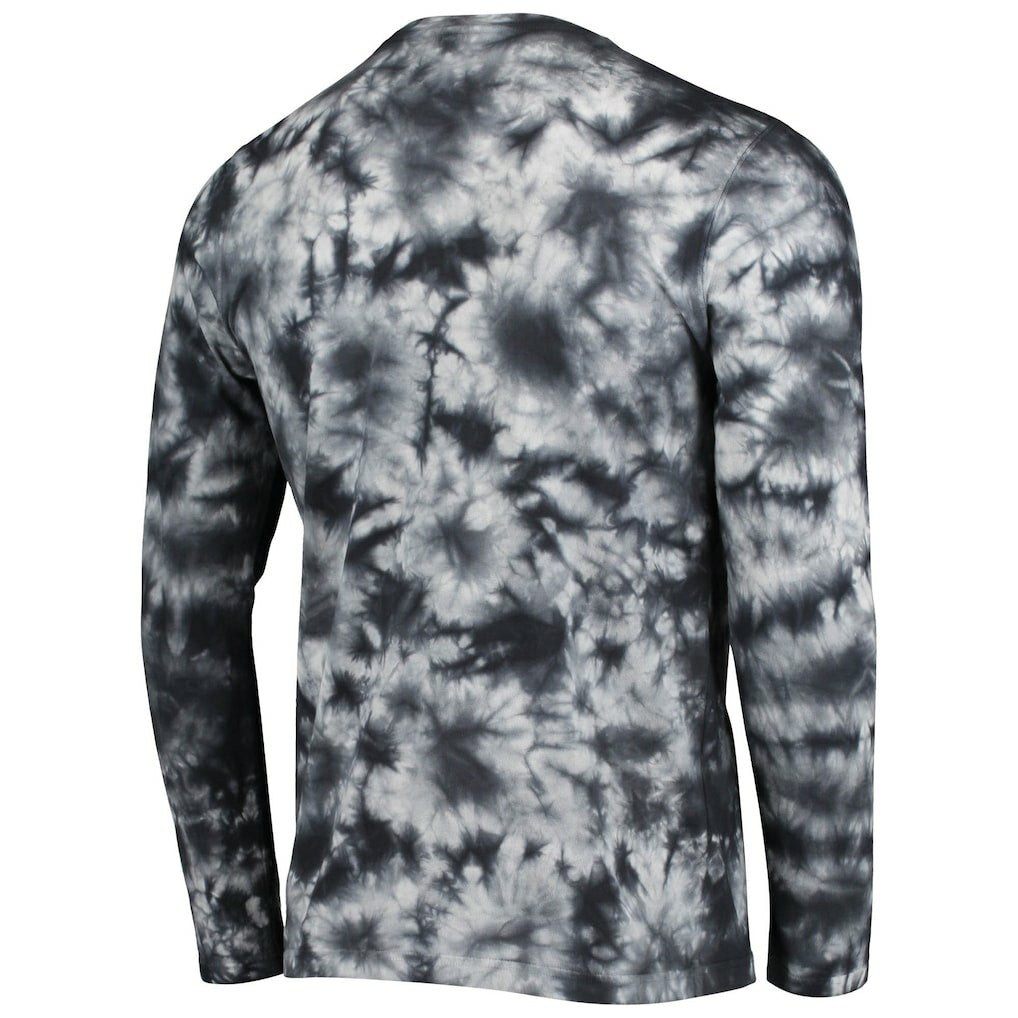 Las Vegas Raiders New Era Tie-Dye Long Sleeve T-Shirt - Black T-shirts