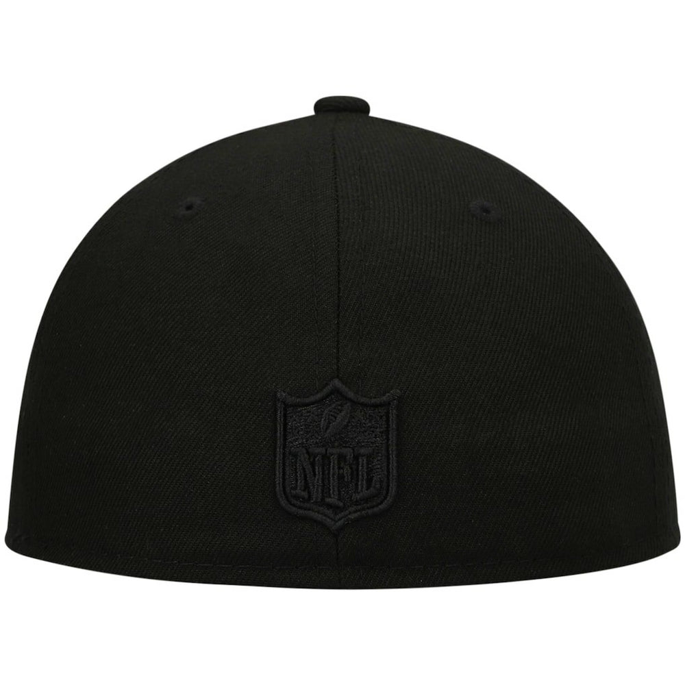 Atlanta Falcons New Era Black on Black Low Profile 59FIFTY II Fitted Hat - Black Hats