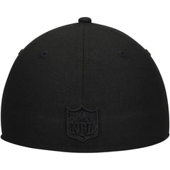 Detroit Lions New Era Black on Black Low Profile 59FIFTY II Fitted Hat - Black Hats