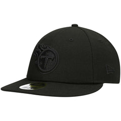 Tennessee Titans New Era Black on Black Low Profile 59FIFTY II Fitted Hat - Black Hats