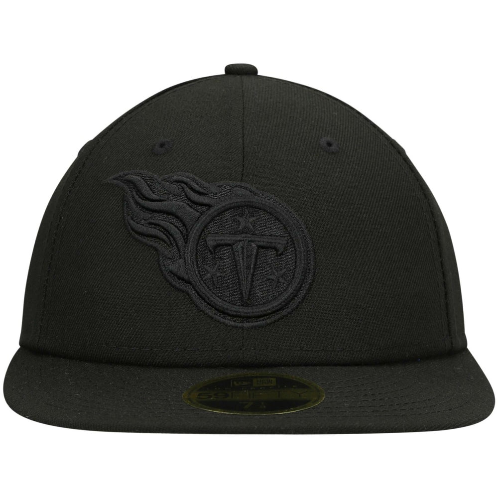 Tennessee Titans New Era Black on Black Low Profile 59FIFTY II Fitted Hat - Black Hats