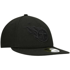 Tennessee Titans New Era Black on Black Low Profile 59FIFTY II Fitted Hat - Black Hats