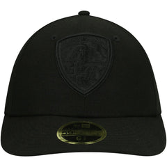 Baltimore Ravens New Era Black on Black Low Profile 59FIFTY II Fitted Hat - Black Hats