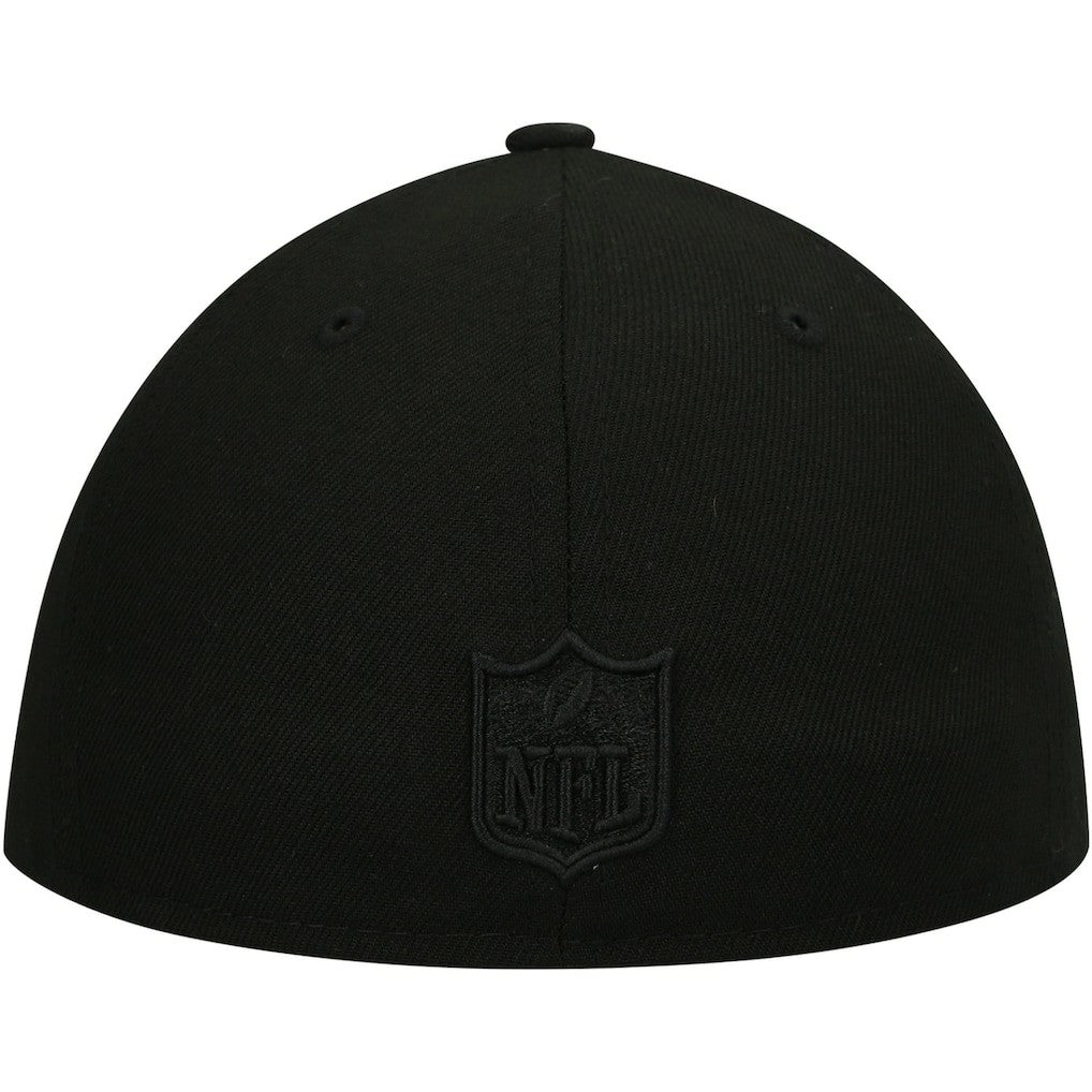 Baltimore Ravens New Era Black on Black Low Profile 59FIFTY II Fitted Hat - Black Hats