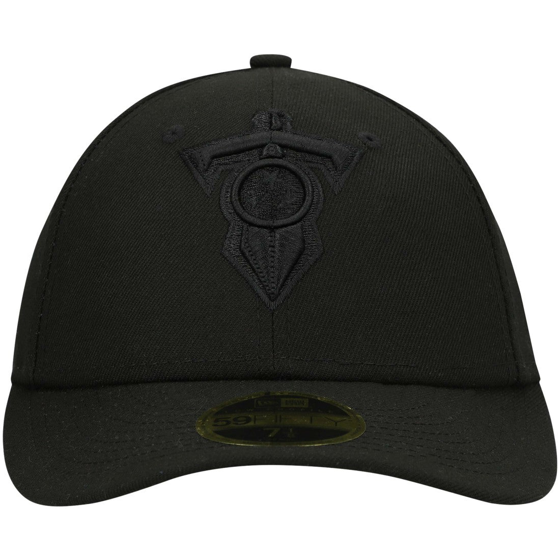 Tennessee Titans New Era Alternate Logo Black on Black Low Profile 59FIFTY II Fitted Hat - Black Hats