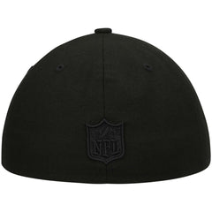 Tennessee Titans New Era Alternate Logo Black on Black Low Profile 59FIFTY II Fitted Hat - Black Hats