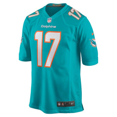Jaylen Waddle Miami Dolphins Game Player Jersey - Aqua Jerseys