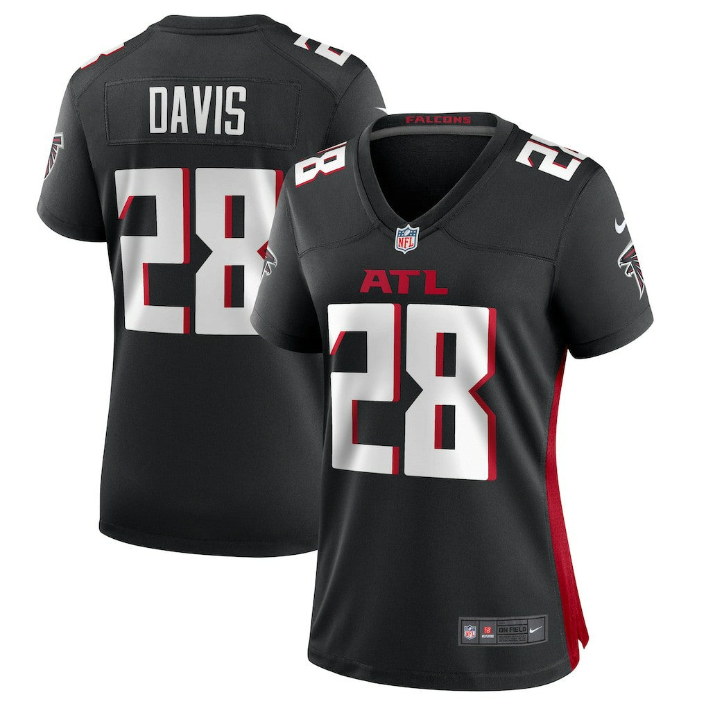 Mike Davis Atlanta Falcons Women's Game Player Jersey - Black Jerseys