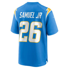 Asante Samuel Jr. Los Angeles Chargers Game Player Jersey - Powder Blue Jerseys