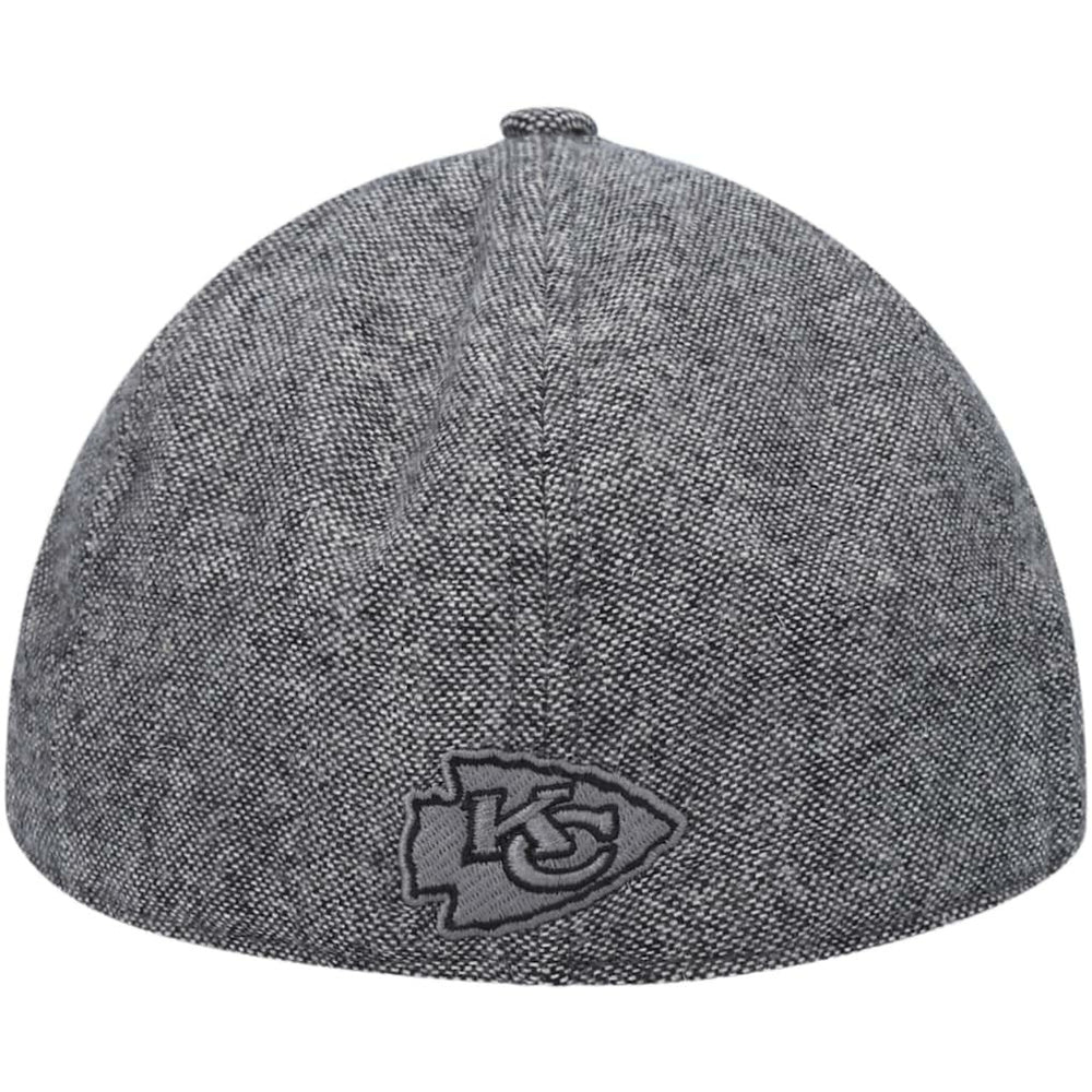 Kansas City Chiefs New Era Peaky Duckbill Fitted Hat - Gray Hats