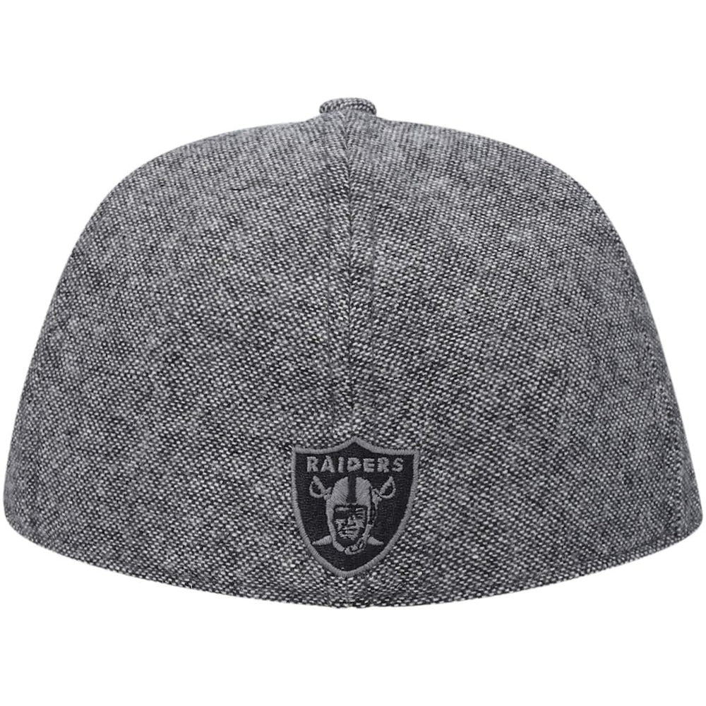Las Vegas Raiders New Era Peaky Duckbill Fitted Hat - Gray Hats