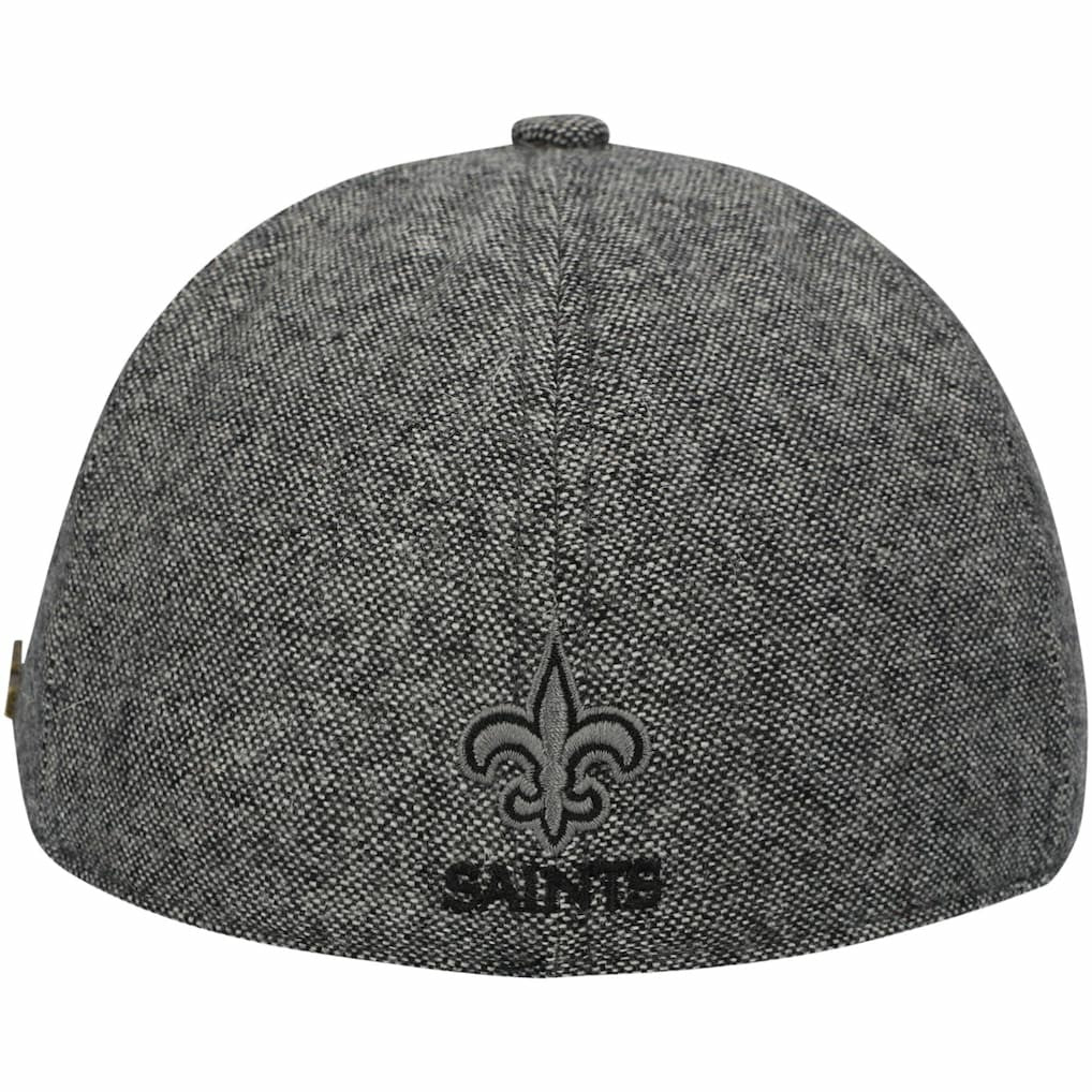 New Orleans Saints New Era Peaky Duckbill Fitted Hat - Gray Hats