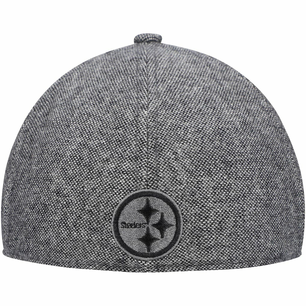 Pittsburgh Steelers New Era Peaky Duckbill Fitted Hat - Gray Hats