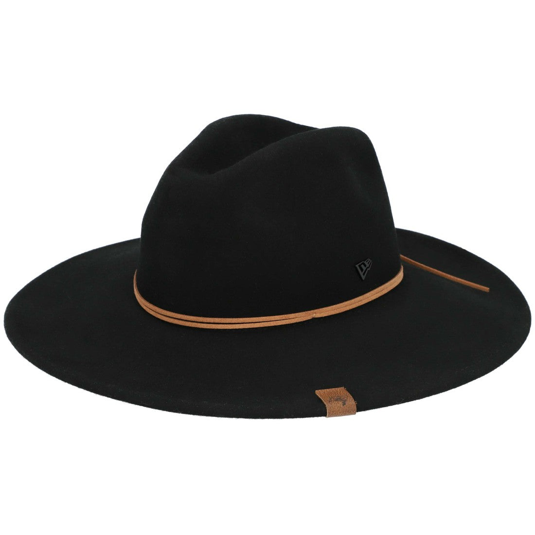 Tampa Bay Buccaneers New Era Women's Willow Wide Brim Fedora - Black