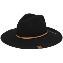 Tampa Bay Buccaneers New Era Women's Willow Wide Brim Fedora - Black