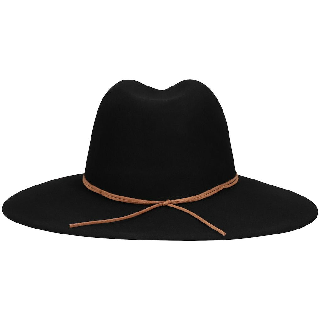 Cleveland Browns New Era Women's Willow Wide Brim Fedora - Black
