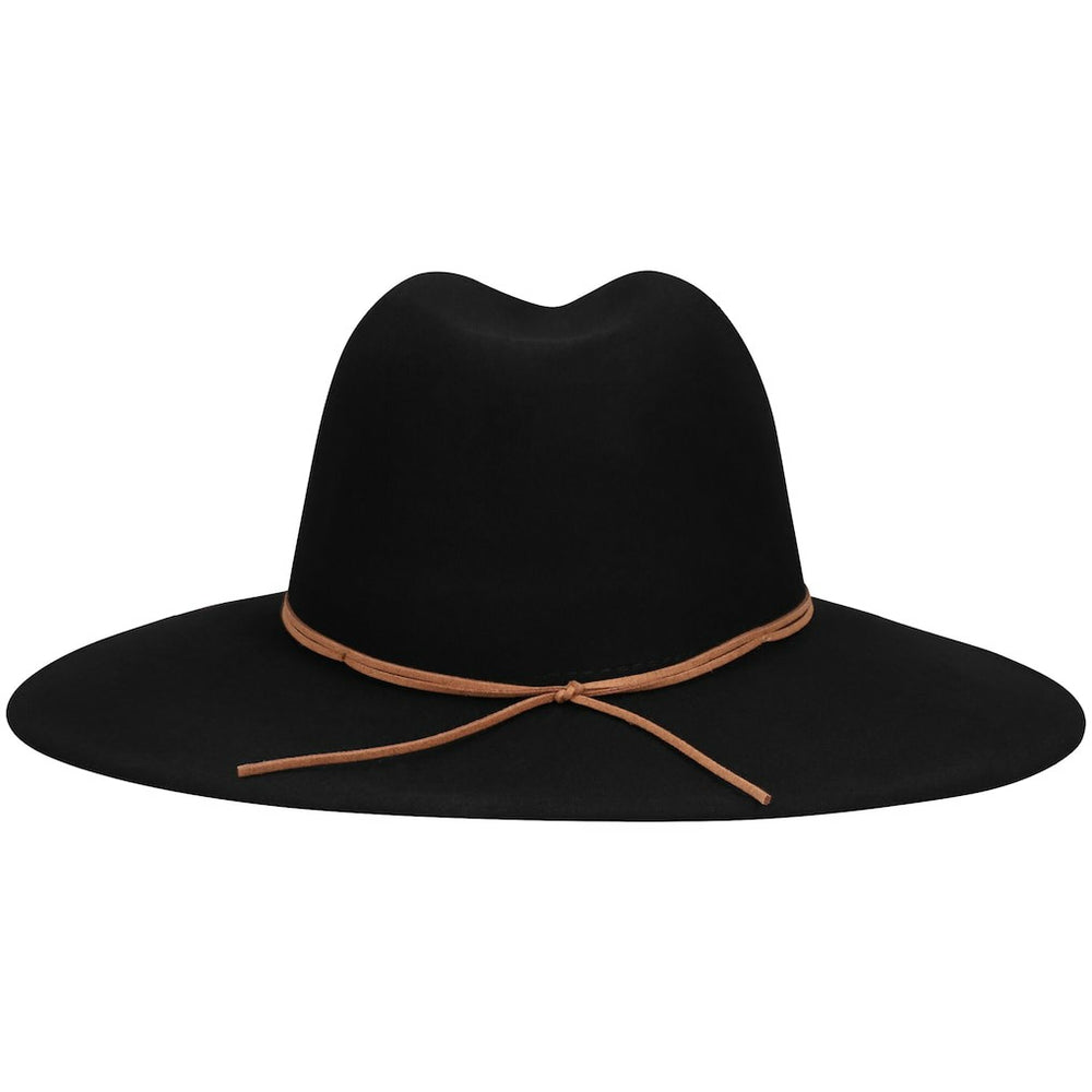 Cleveland Browns New Era Women's Willow Wide Brim Fedora - Black