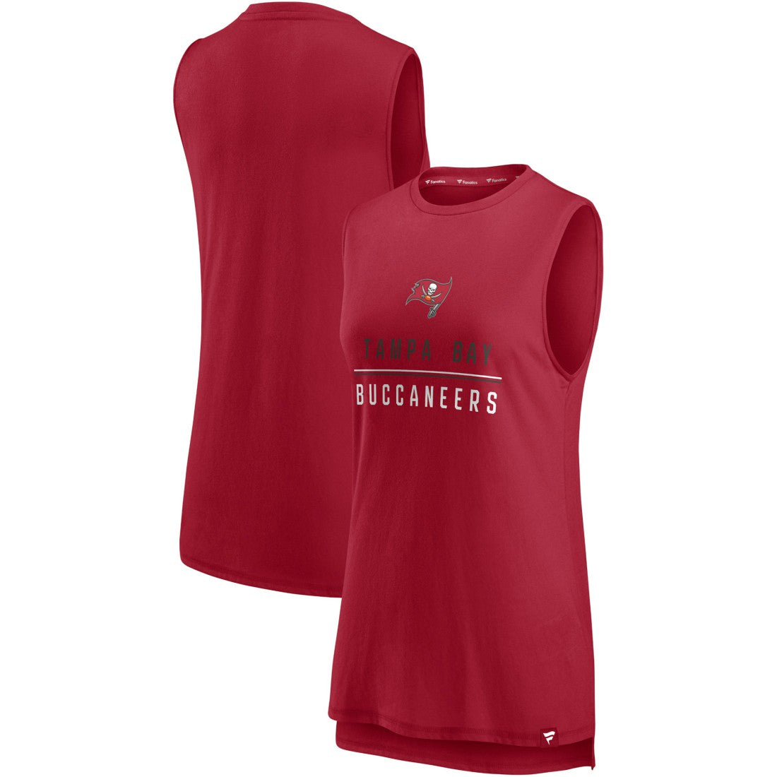 Tampa Bay Buccaneers Women's True Contender Tank Top - Red Tops