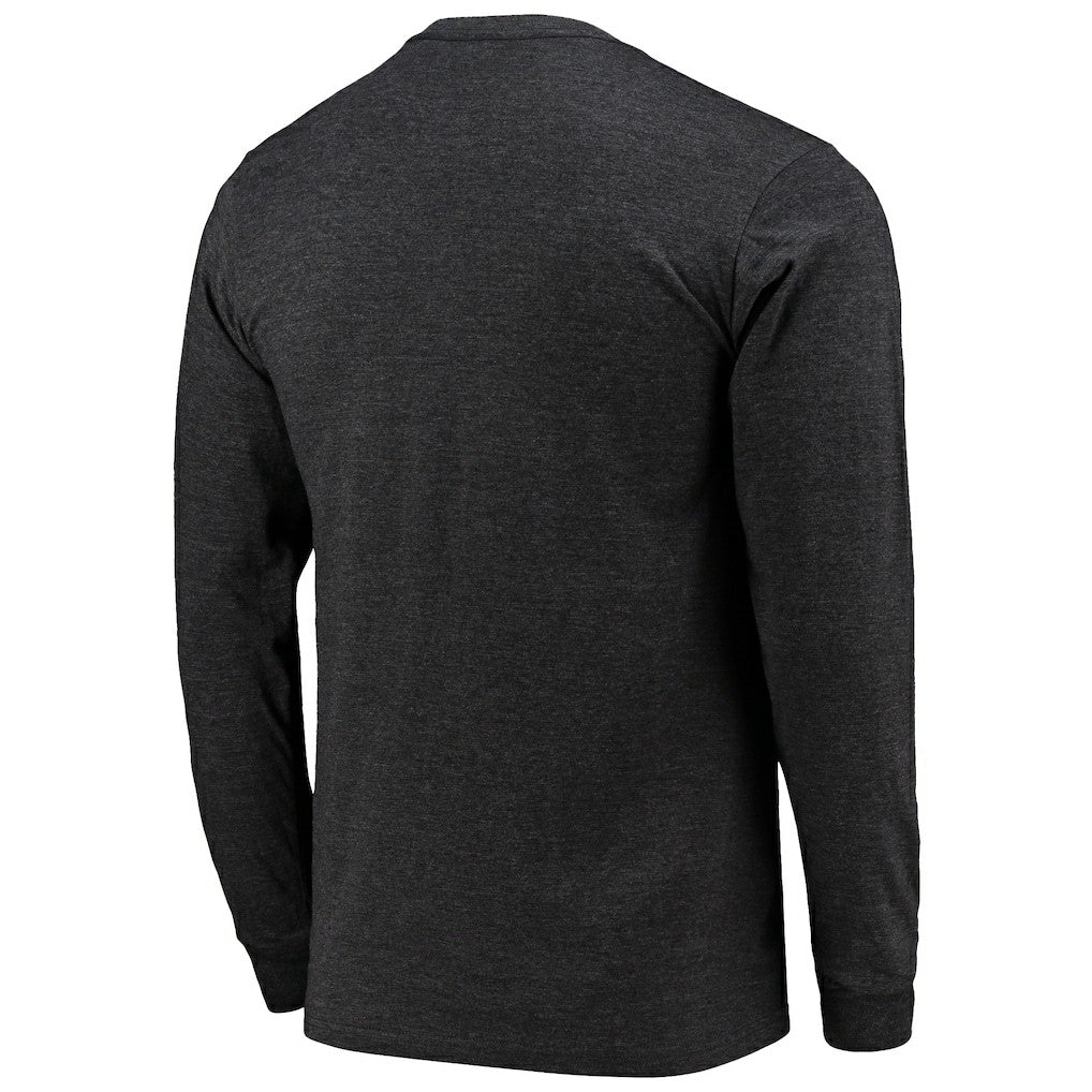 Carolina Panthers Starter Halftime Long Sleeve T-Shirt - Heathered Black T-shirts