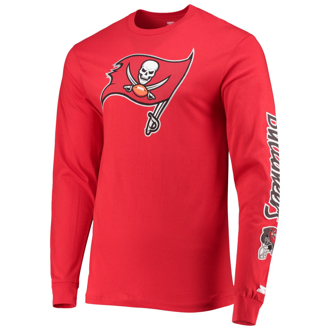 Tampa Bay Buccaneers Starter Halftime Long Sleeve T-Shirt - Red T-shirts
