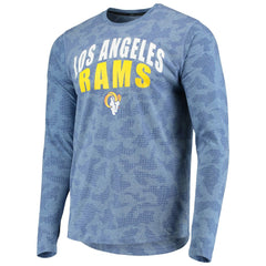 Los Angeles Rams MSX by Michael Strahan Camo Performance Long Sleeve T-Shirt - Royal T-shirts