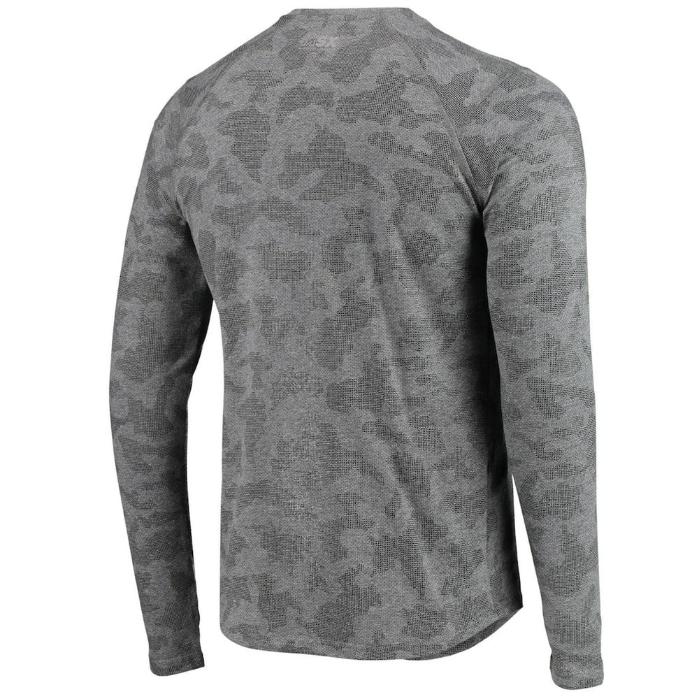 Cleveland Browns MSX by Michael Strahan Camo Performance Long Sleeve T-Shirt - Black T-shirts