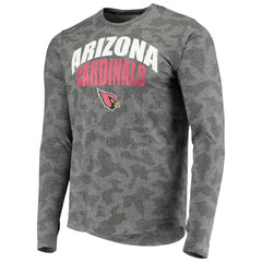 Arizona Cardinals MSX by Michael Strahan Camo Performance Long Sleeve T-Shirt - Black T-shirts