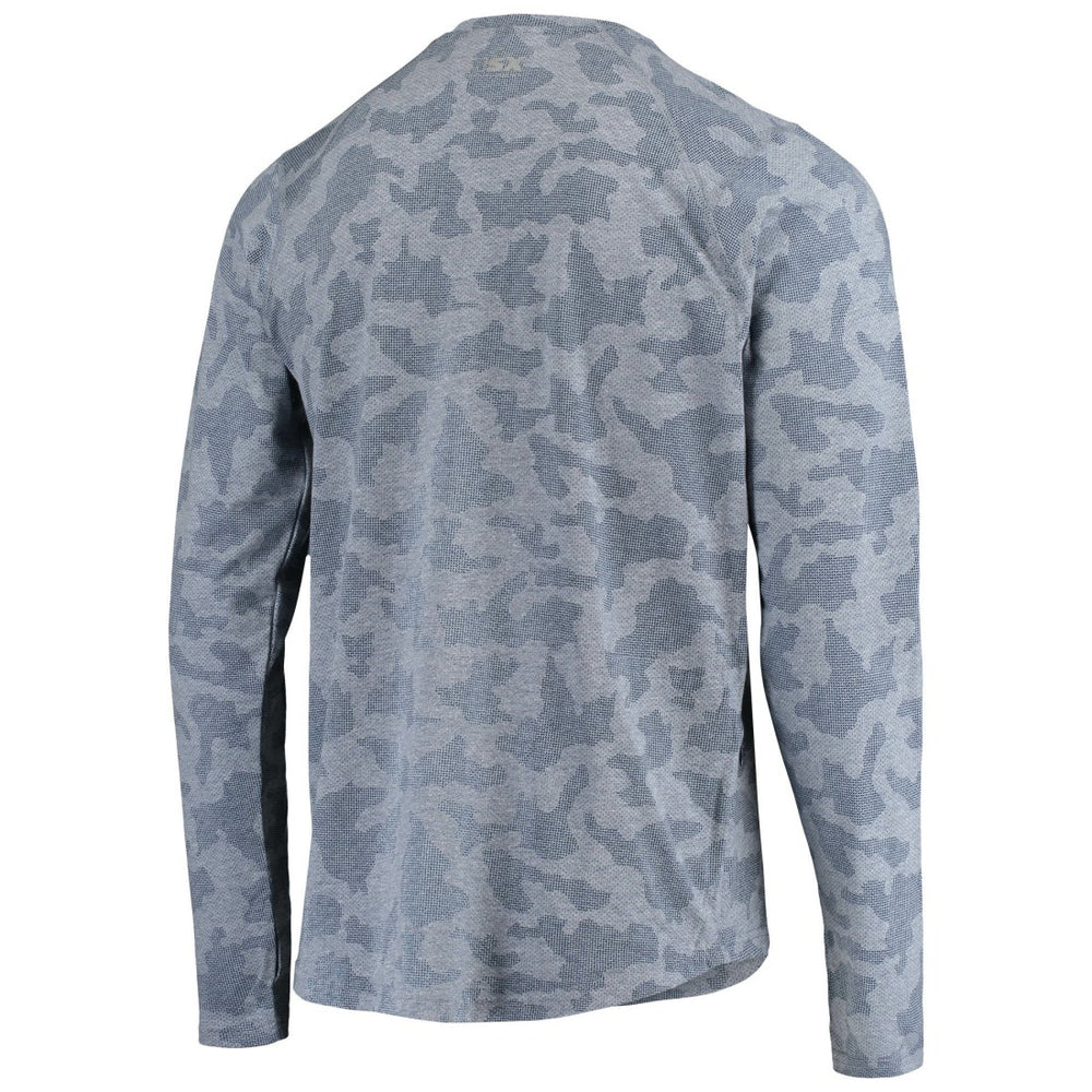 Denver Broncos MSX by Michael Strahan Camo Performance Long Sleeve T-Shirt - Navy T-shirts