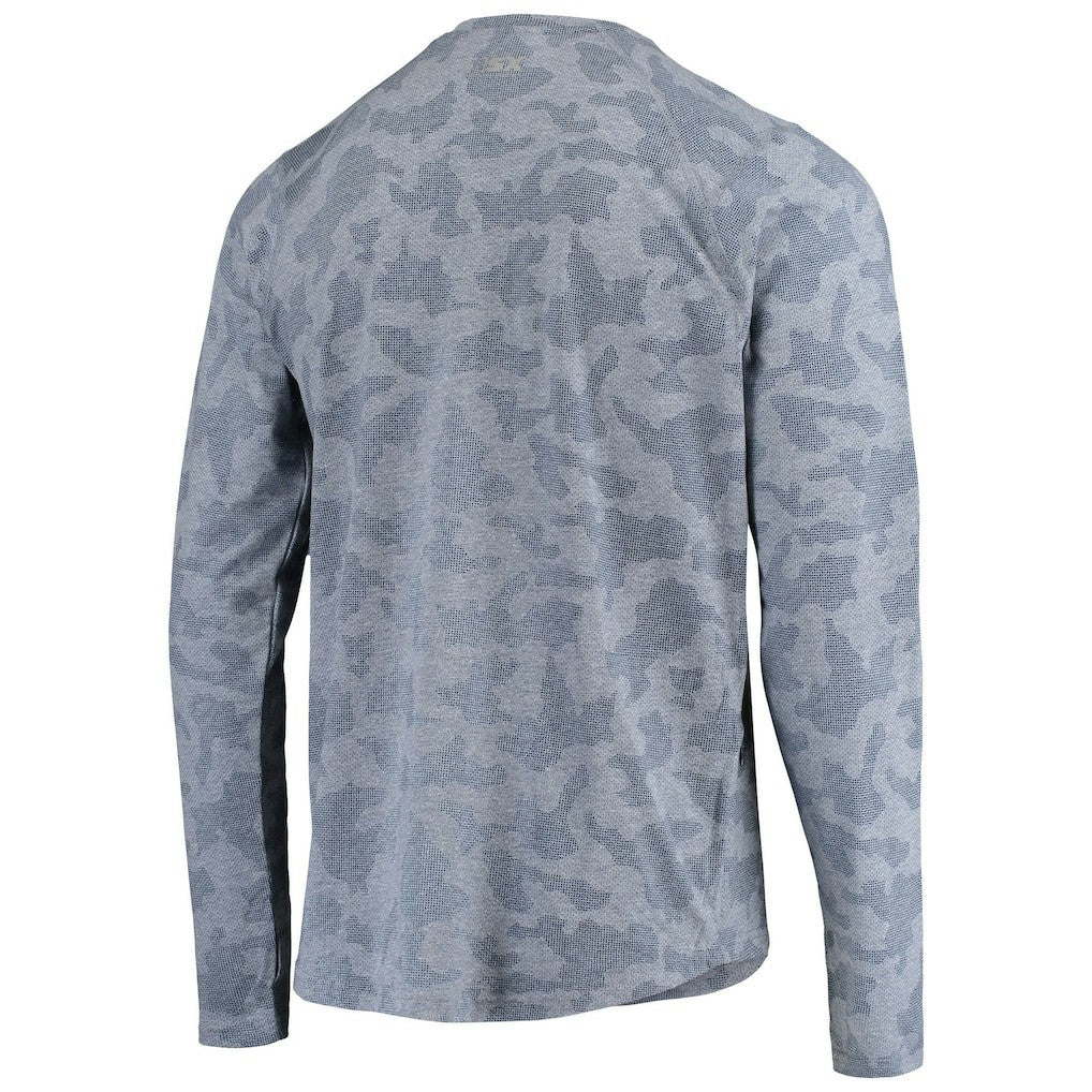 Houston Texans MSX by Michael Strahan Camo Performance Long Sleeve T-Shirt - Navy T-shirts