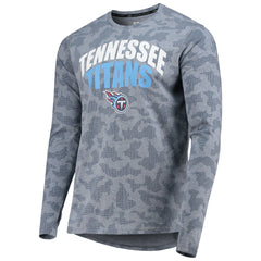 Tennessee Titans MSX by Michael Strahan Camo Long Sleeve T-Shirt - Navy T-shirts