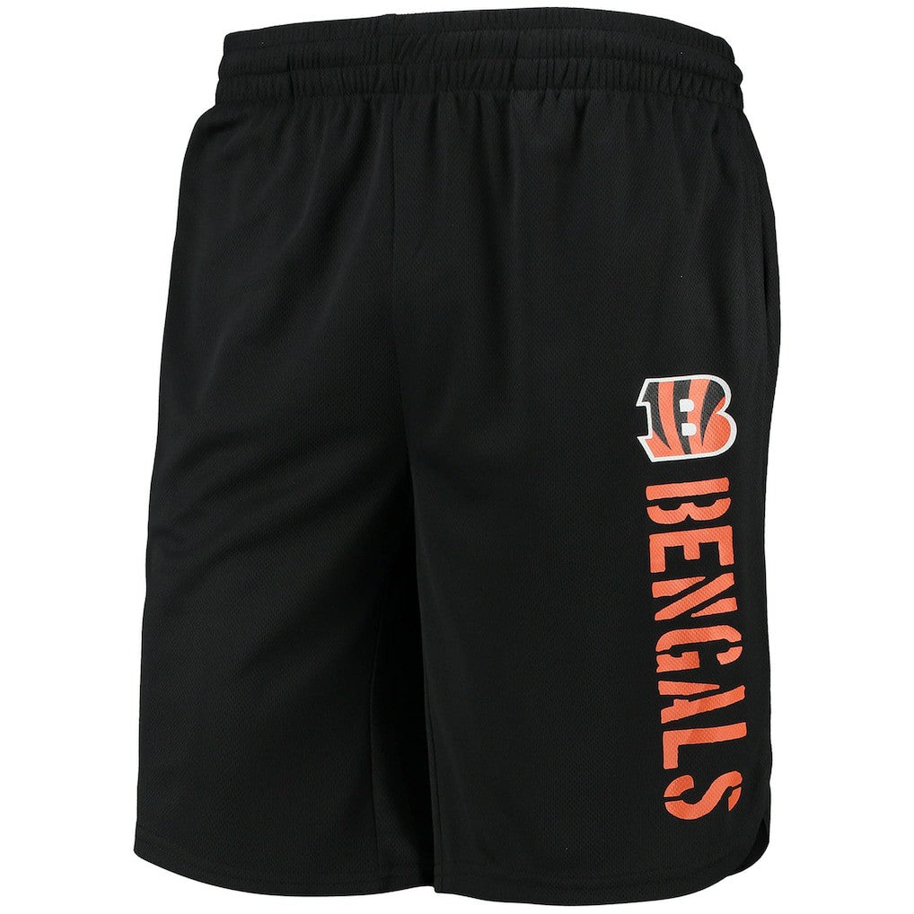 Cincinnati Bengals MSX by Michael Strahan Training Shorts - Black Shorts