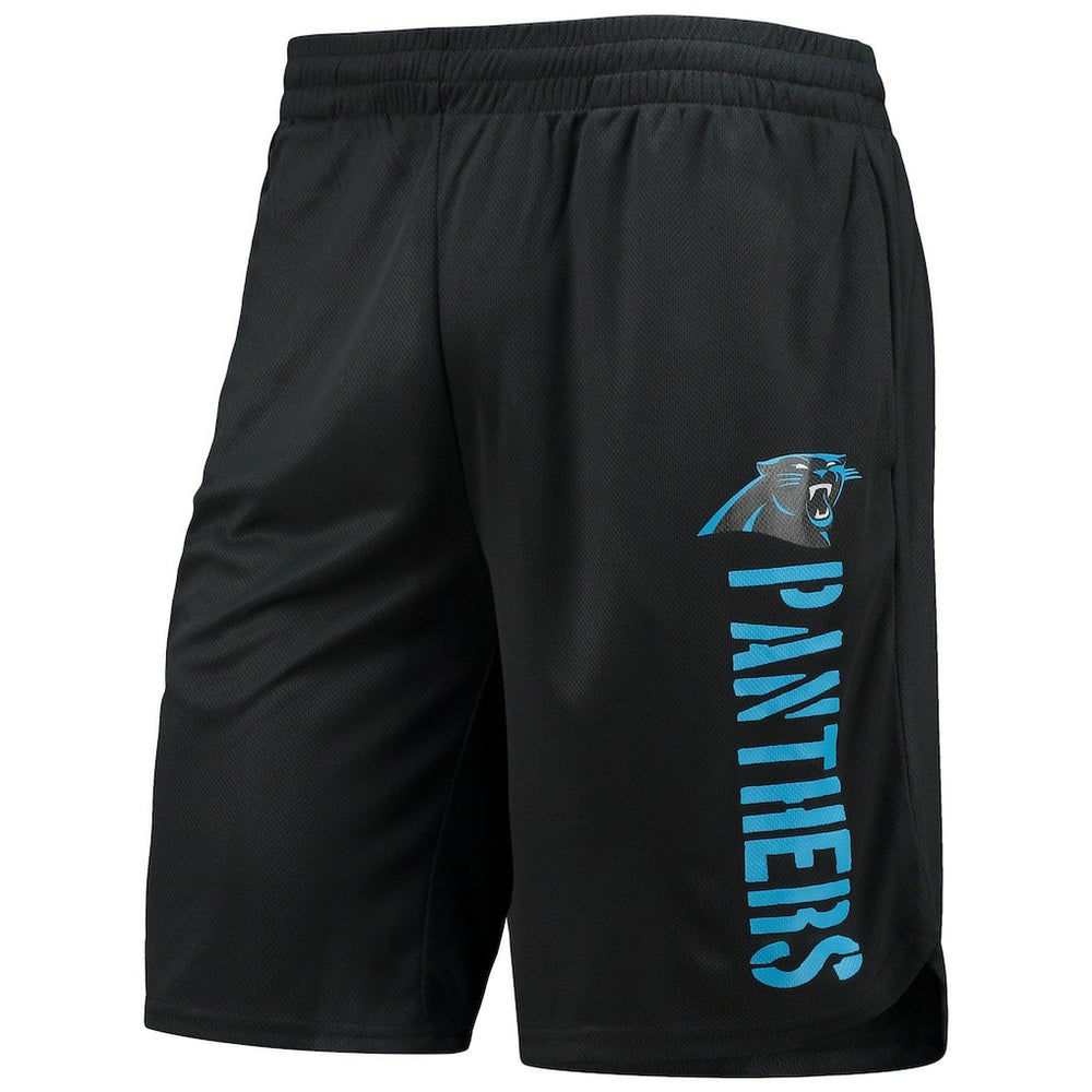 Carolina Panthers MSX by Michael Strahan Training Shorts - Black Shorts
