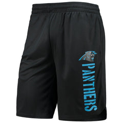 Carolina Panthers MSX by Michael Strahan Training Shorts - Black Shorts