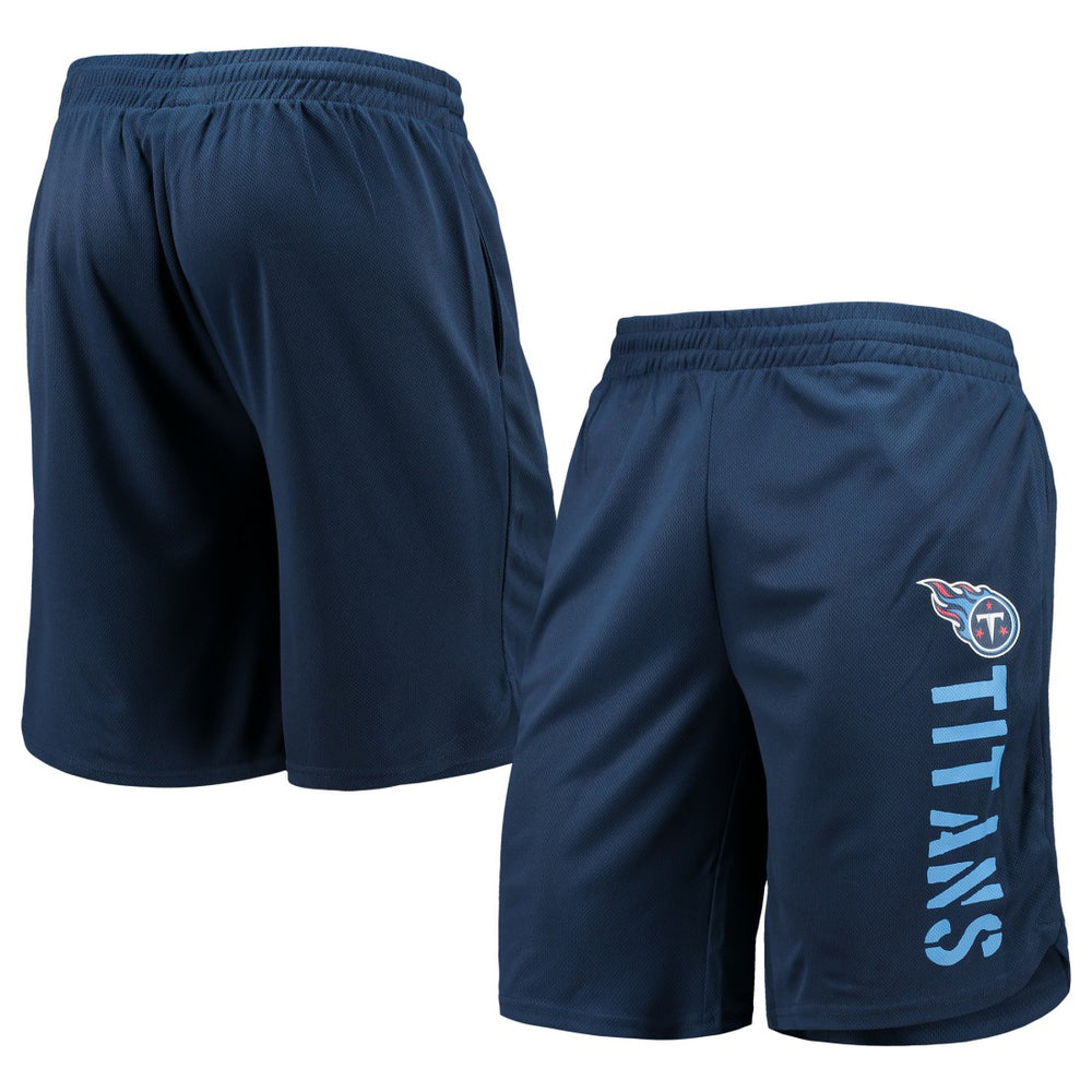 Tennessee Titans MSX by Michael Strahan Training Shorts - Navy Shorts