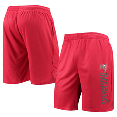 Tampa Bay Buccaneers MSX by Michael Strahan Training Shorts - Red Shorts