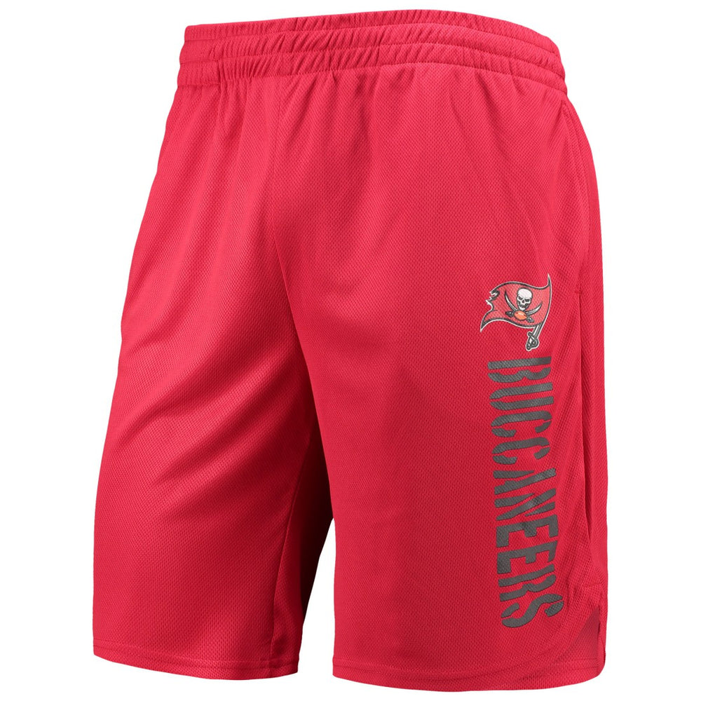Tampa Bay Buccaneers MSX by Michael Strahan Training Shorts - Red Shorts