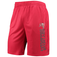 Tampa Bay Buccaneers MSX by Michael Strahan Training Shorts - Red Shorts