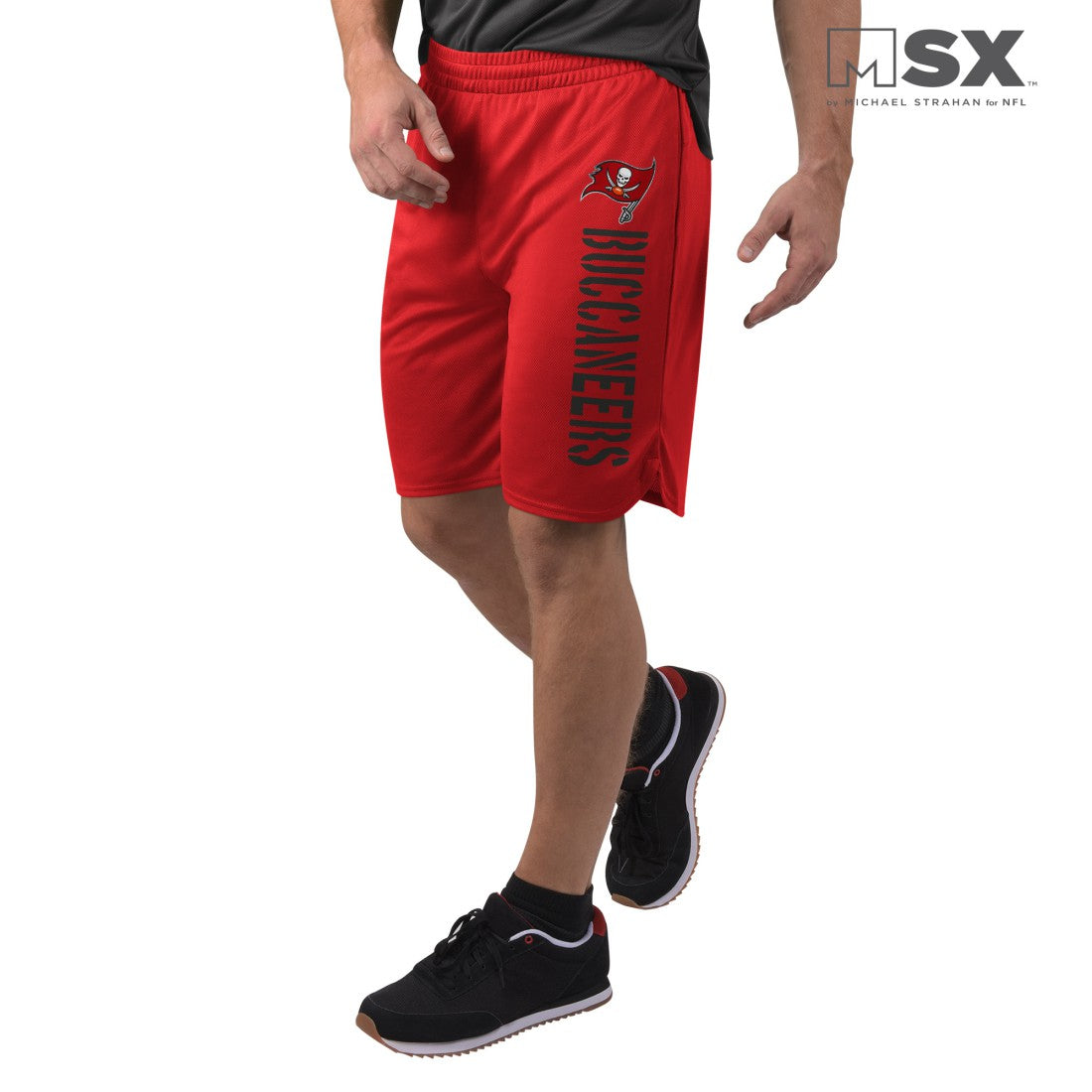 Tampa Bay Buccaneers MSX by Michael Strahan Training Shorts - Red Shorts