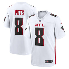 Kyle Pitts Atlanta Falcons Game Player Jersey - White Jerseys