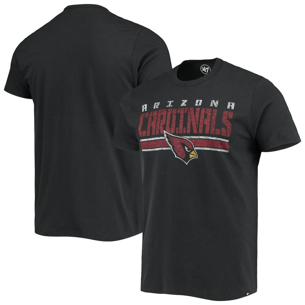 Arizona Cardinals '47 Team Stripe T-Shirt - Black T-shirts